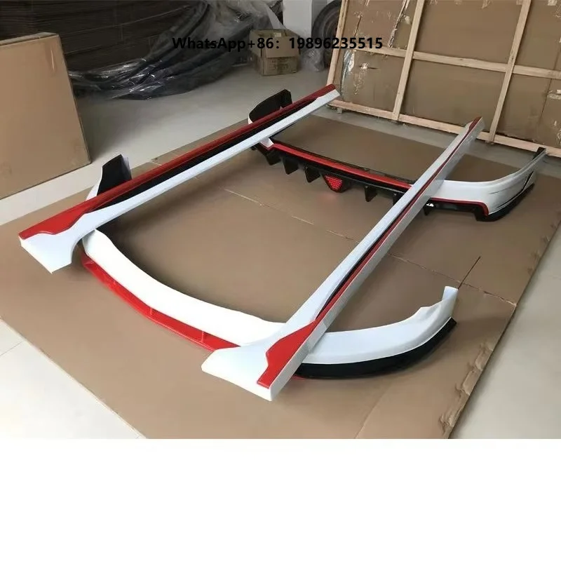 Car Front Bumper Side Skirt Body Kits for Replacement Upgrade 2020 2021 2022 2023 2024 Accessories Auto Trims