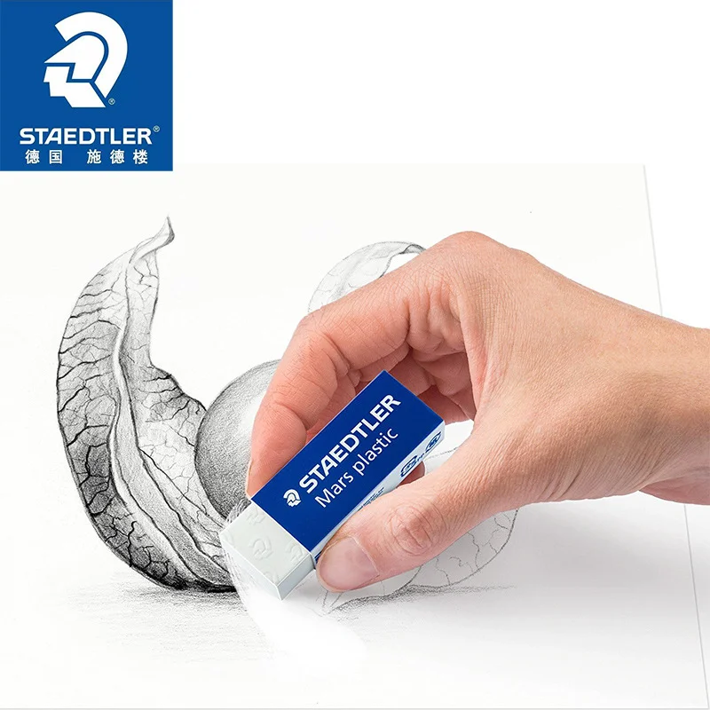 

Пластиковый ластик Staedtler Mars, профессиональное качество, белые блочные Ластики для эскизов, без ФТАЛАТА и латекса, 526 50/526 53, 5 шт.