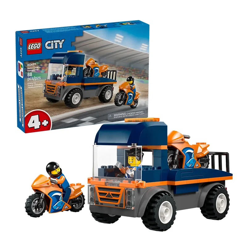 

Хит продаж: Конструктор LEGO City 60491 «Мотоциклетный транспортер», высокое качество, в наличии