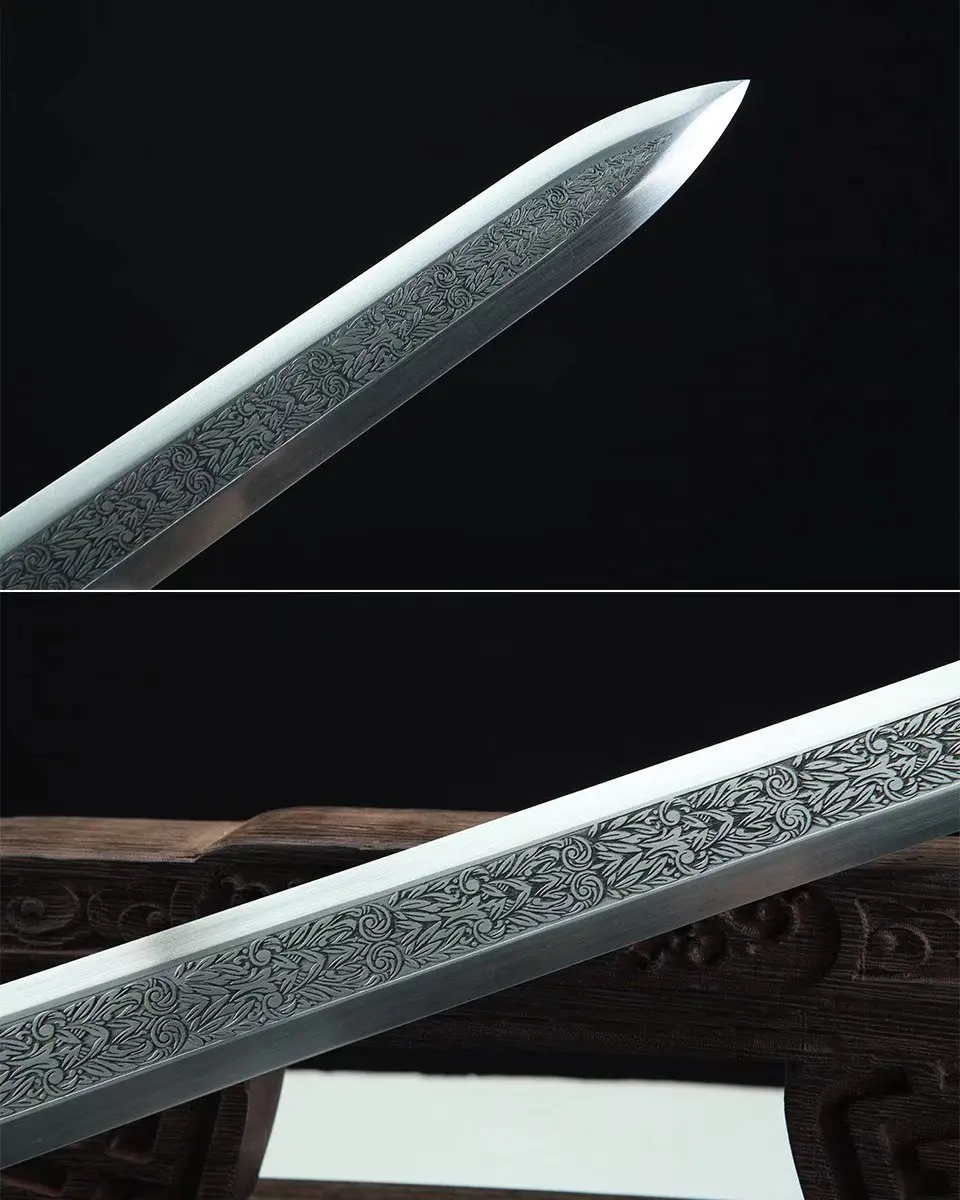 83cm Chinese Dragon Turtle Samurai Sword with a Han Blade.Carbon steel blade is sharp.Katana. Gift for martial arts enthusiasts