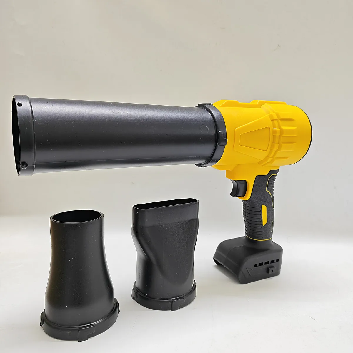 منفاخ هواء لاسلكي مع 3 فوهات منفضة هواء كهربائية نفاثة توربو مروحة عنيفة أدوات كهربائية لنفخ أوراق الشجر مناسبة لبطارية ديوالت 20 فولت #5