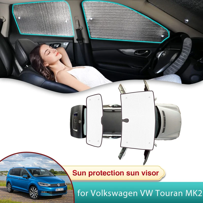 

Автомобильный солнцезащитный козырек для Volkswagen VW Touran MK2 5T 2016 2017 2018 2019 2020 2021 2022 2023 2024 аксессуары частная затеняющая деталь