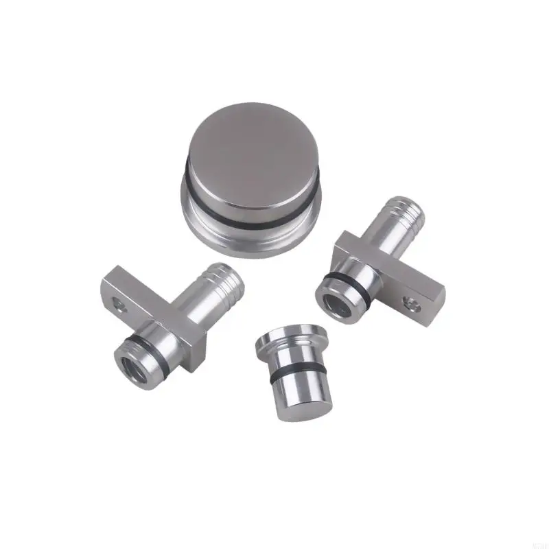 M76E PCV-Resonatorverschluss mit Gewinde und Adapterteile für aufgeführte 6,6-Liter-Motoren, Aluminiumsatz für – Detail 4