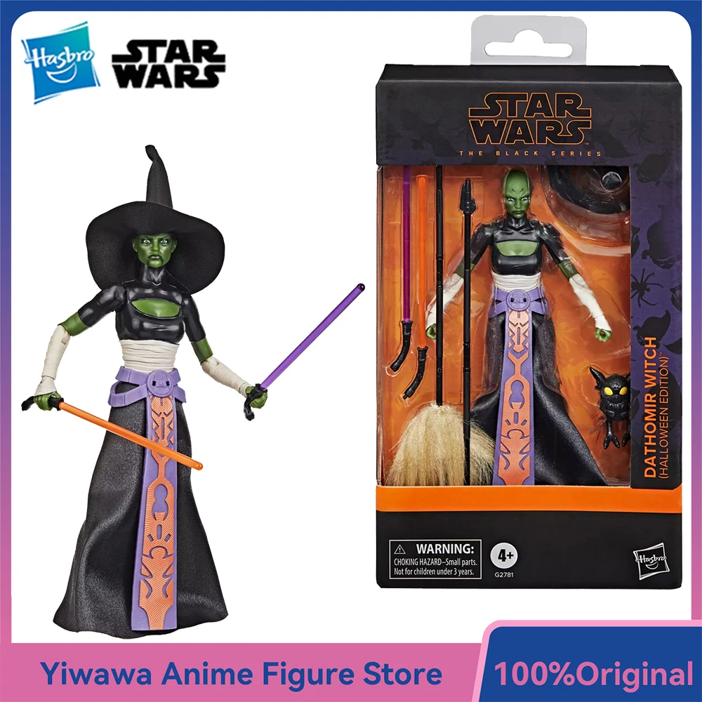 

Original NEW Hasbro Star Wars The Black Series Dathomir Witch (Halloween Edition) 15cm Collectible Action Figure Model Toys