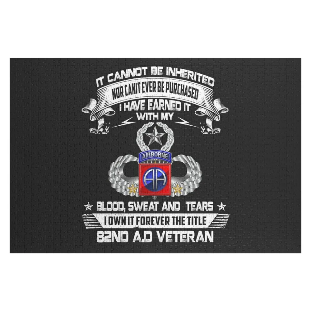 

I Own Forever The Title 82Nd Airborne Jigsaw Puzzle Custom Child Personalized Toy Puzzle