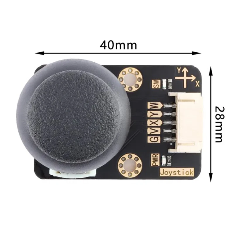 10Pcs Dual Axis XY SW PS2 Joystick Control Lever Sensor Potentiometer Module With Key Analog Output Interface
