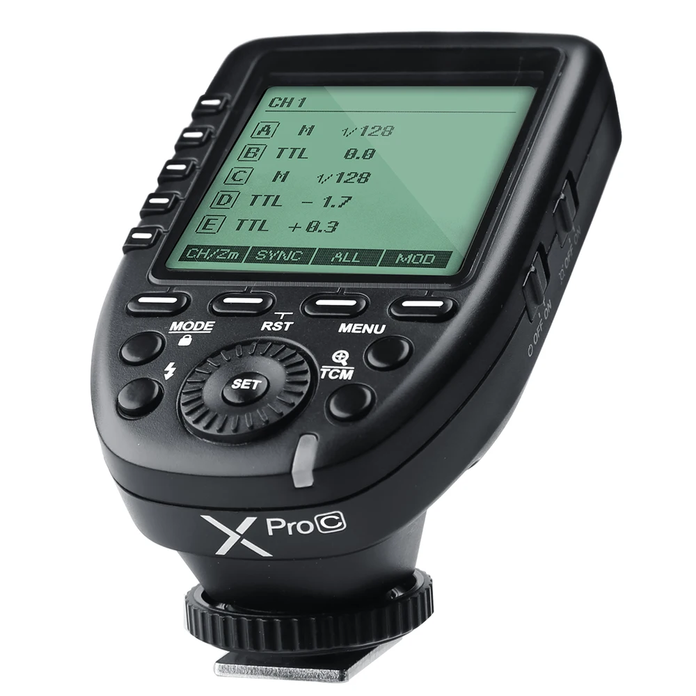 Godox Xpro-C Xpro-N Xpro-S Xpro-F Xpro-O Xpro-P 2.4G TTL draadloze trigger zender voor Canon Nikon Sony Fuji Olympus Pentax