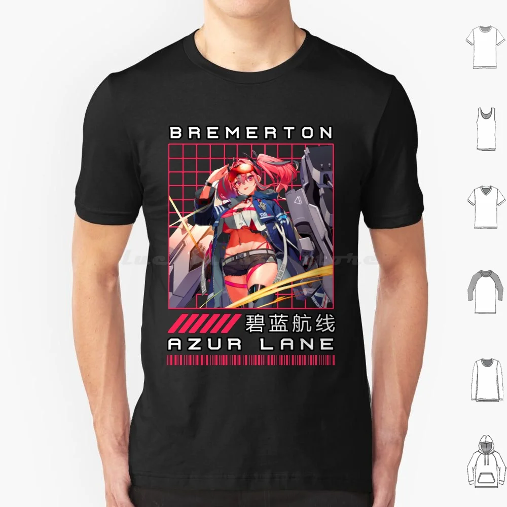 Bremerton | Perfect Gift | Gift T Shirt Men Women Kids 6xl Anime Azure Lane Azur Lane Manga Azur Lane Akagi Azur Kaga Lane Azur