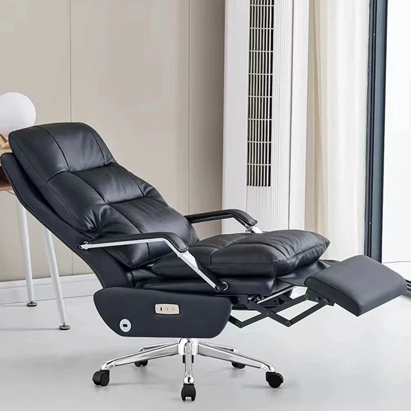 

z Водонепроницаемые офисные стулья Boss Game Спинка для сна Подставка для ног Спинка для конференций Роскошные стулья Raise Bureaustoel Высокая мебель