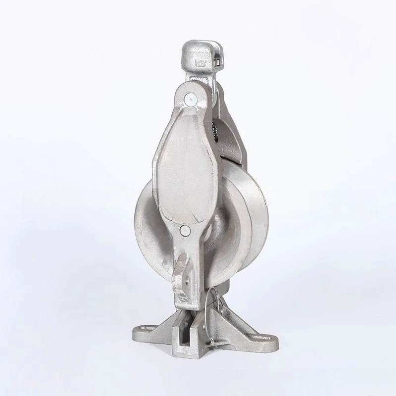 Pay-off pulley insulator Ball head pulley, cross arm fixture Aluminum cross arm fixture Single wire insulator