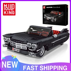 Mold King 10012 Technical Car Model Toys The Cadillac Eldorado Set Building Block Assembly Creative Brick Kids Christmas Gift