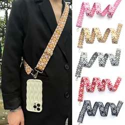 Handcrafted Mobile Phone Strap, Adjustable Collar, Bag Accessories, Webbing