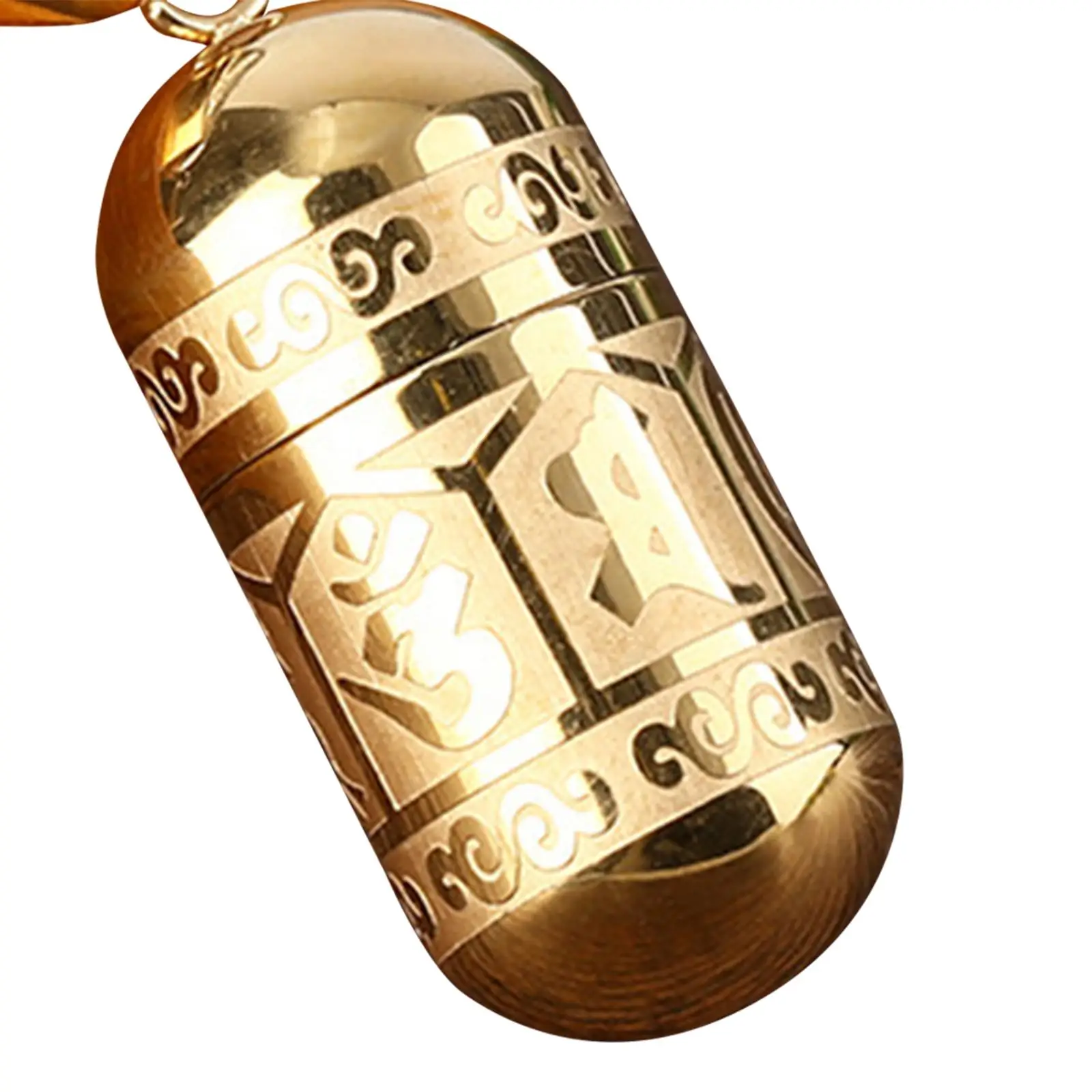 

Urn Pendant for Jewelry Making Creative Handmade Carving Keepsake Pendant Small Cylinder Openable Empty Locket Charm
