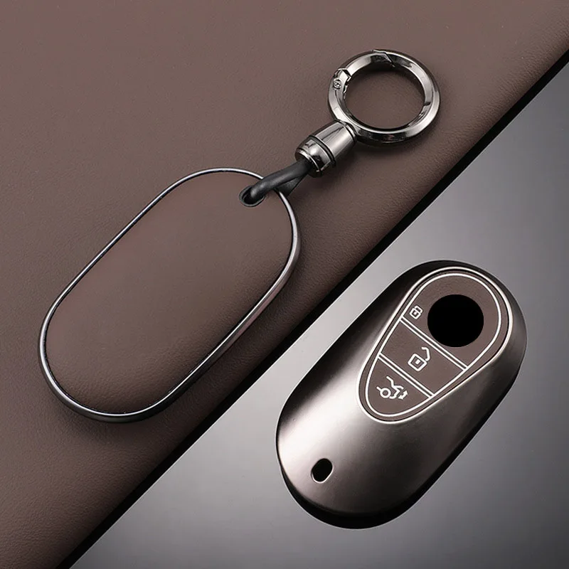 ICAR TPU for Mercedes Benz C /S Class W223 W206 S350L S400L S450L S500L 2022 2023 Remote Car Key Case Cover Keyring Accessories