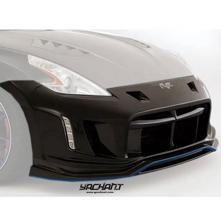 Fiber Glass 2009 to 2016 370Z Z34 VS Arising-II Style Front Bumper FRP with Fit For 370Z FRONT BUMP 370Z BODY KIT