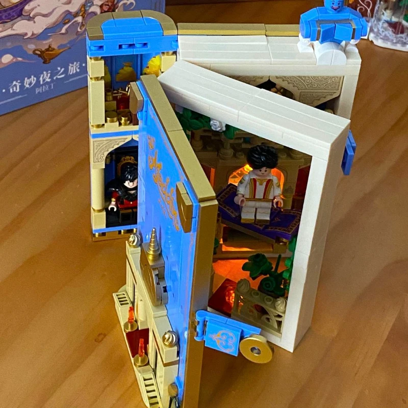 Fairy Tale 3D Building Blocks Book Anime Movie Assembly Model Toy Cute Fairy Tale Model Girl Birthday Gift Building Blocks view 4