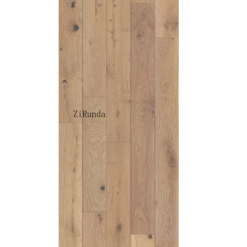 نسخة مخصصة من الأرضيات الخشبية الهندسية متعددة الطبقات، أرضيات هندسية لغرفة النوم مقاس 14 مم من خشب البلوط