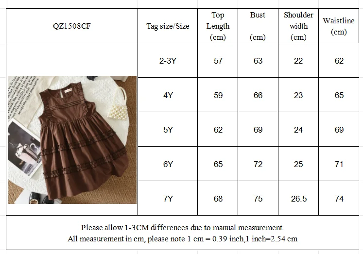 Sommer Neue Süße und Nette Mädchen Casual Kleidung Ärmellose Plissee Weste Kleid für 3-7 Jahre Alt – Detail 1