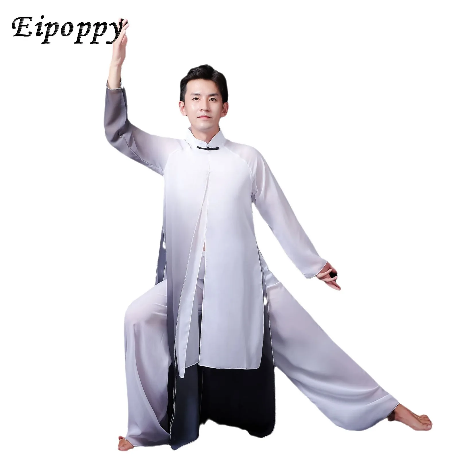 New Chinese Style Ethnic Dance Performance Costumes No More Kangqiao Ink Painting Han and Tang Classical Performance