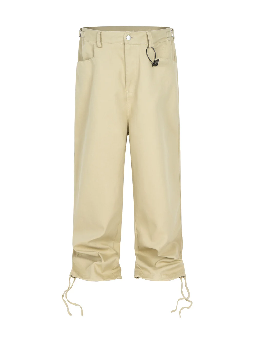 

Повседневные широкие брюки в стиле ретро в американском стиле, прямой крой, универсальные хлопковые брюки с двойным дизайном для молодежи