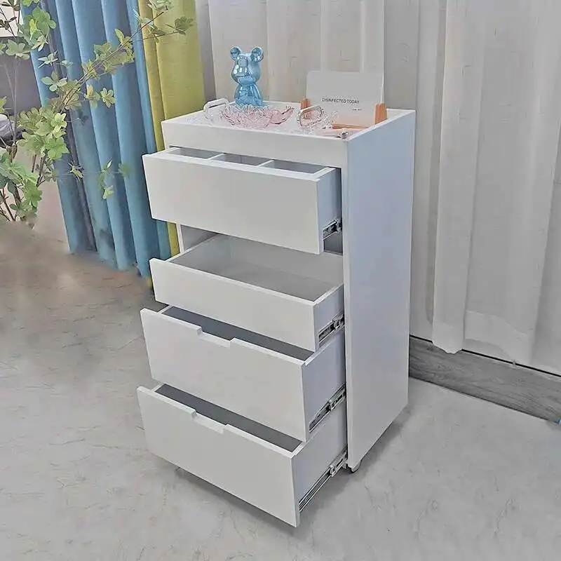 المنظمون عربات عربة لحام الجمال Salonkosmetik wagen Herramientas الأثاث Muebles blancos عربة التخزين الطبية