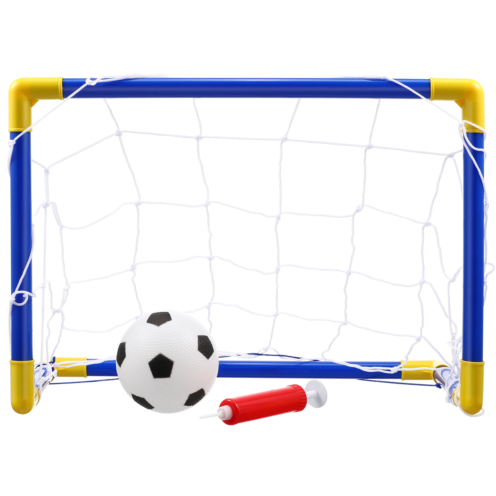 

1 Set Mini Football Goal DIY Football Net Door Kids Indoor Sports Toys Soccer Goal Gate Child Outdoor Training Game Toy 2024 New