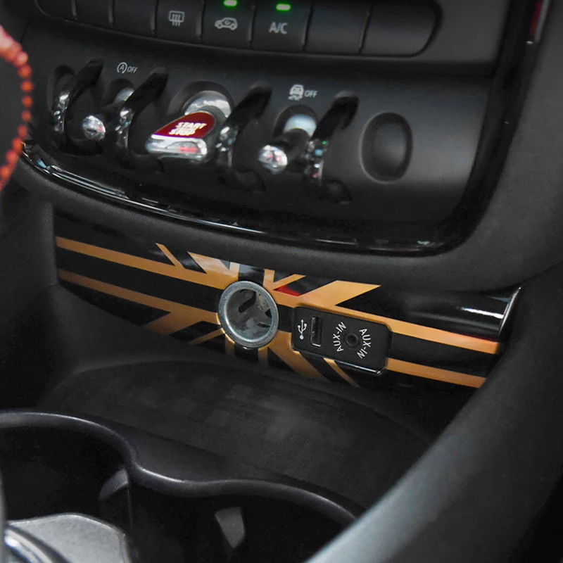 for MINI Cooper Clubman F54 2025 2024 2023 2022 2021 2020 Cigarette Lighter Trim Panel Decorative Covers Car Styling Accessories