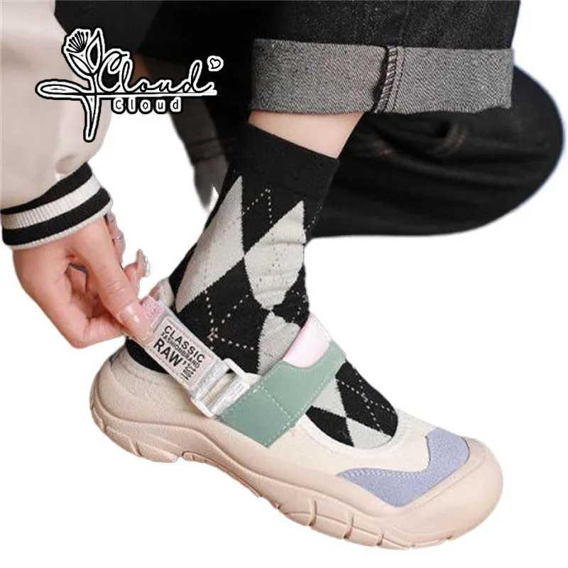 

Velcro Cute Sandals Women's Slippers Summer New Korean Version Thick Casual Soft Bottom Shallow Mouth Sports Canvas Shoes Tide