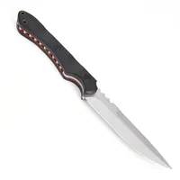 High-hardness Integrated D2 Steel Portable Straight Knife with G10 Handle Field Hiking Exploration Survival Knife Men's Gifts