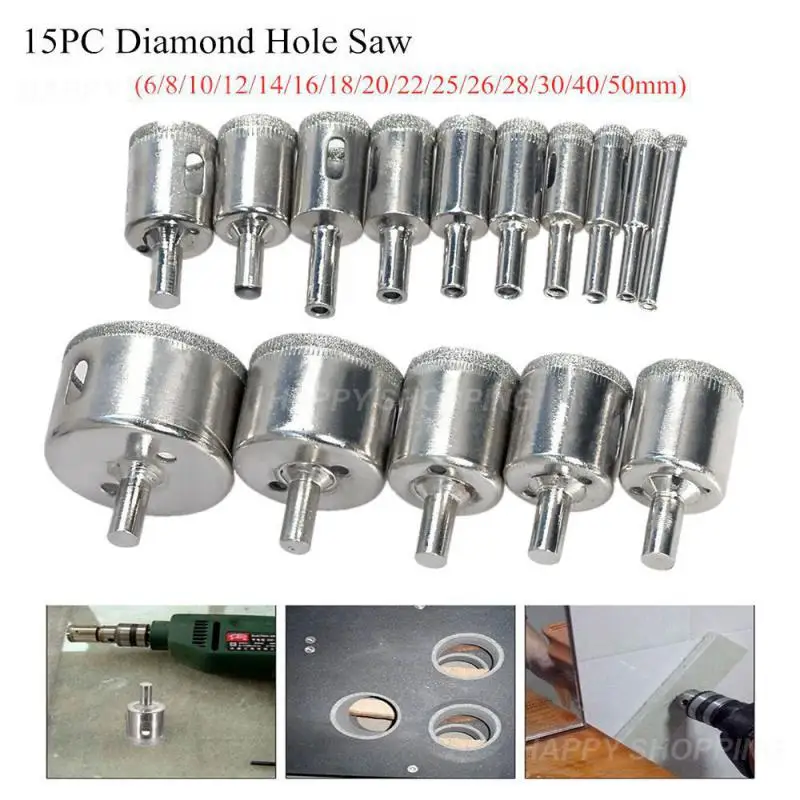 Drill Bit Innovative High-performance Precise Durable Efficient Ceramic Tiles Hardwood Floors Crafting Game-changing Diy