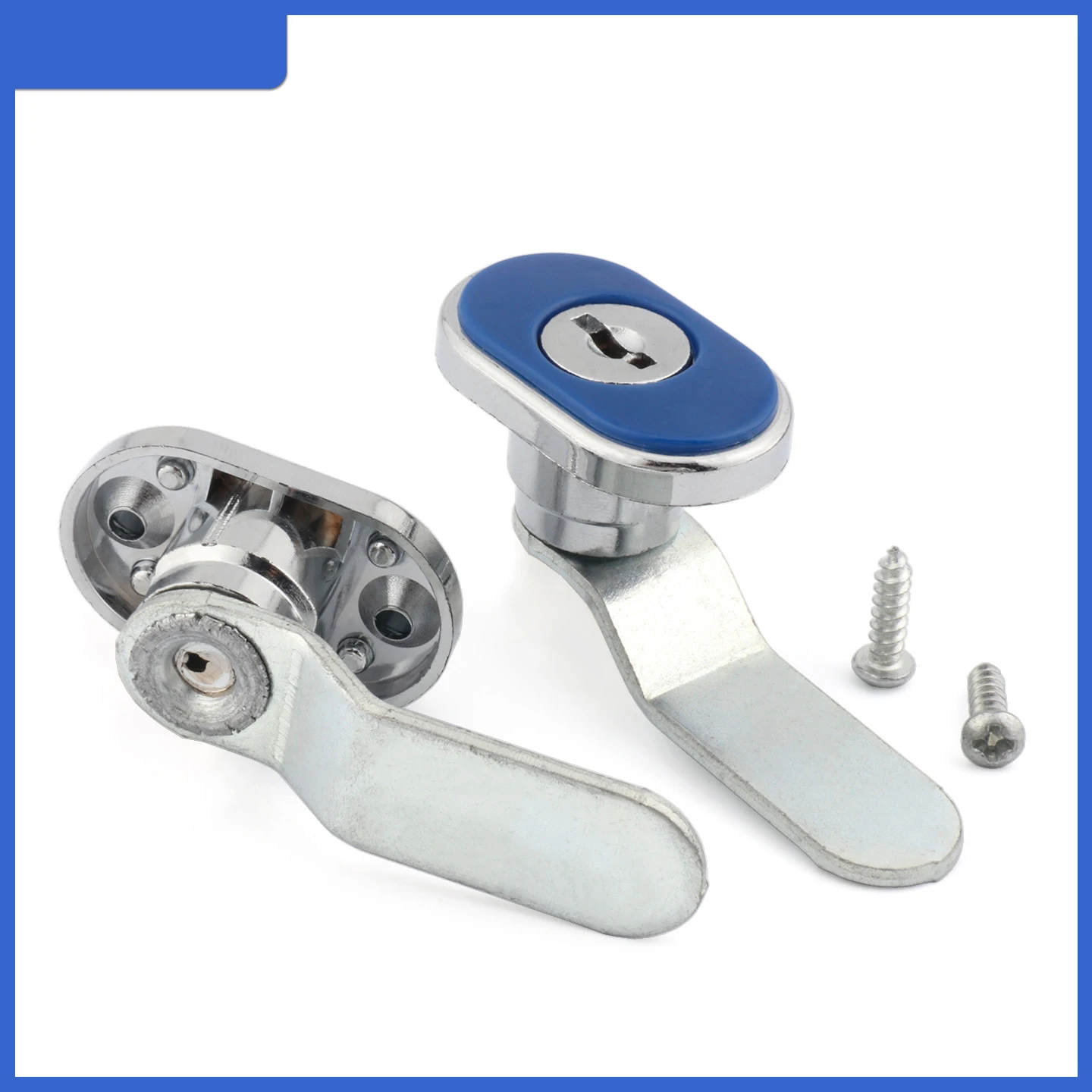 Refrigerator lock display cabinet  medicine cabinet small turn tongue lock round lock key