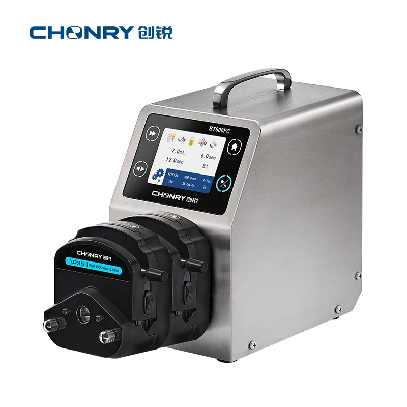 CHONRY BT600FC Industrial Peristaltic Pump For Mining Applications Or Dosing Pump Peristaltic Filling Pump