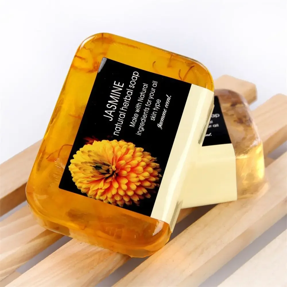 Anti Cellulite Soap Natural Jasmine Calendula Flower Essential Oil Handmade Soap Remove Diet Anti-Cellulite Body Facial Soap