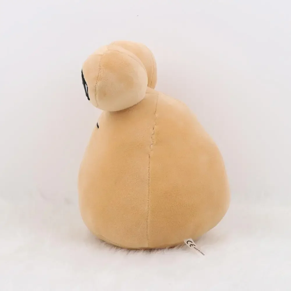 Pou-muñeco de peluche de 22cm/8,6 pulgadas, muñeco de animales de peluche Kawaii, figura de juego caliente, regalos para fanáticos y niños