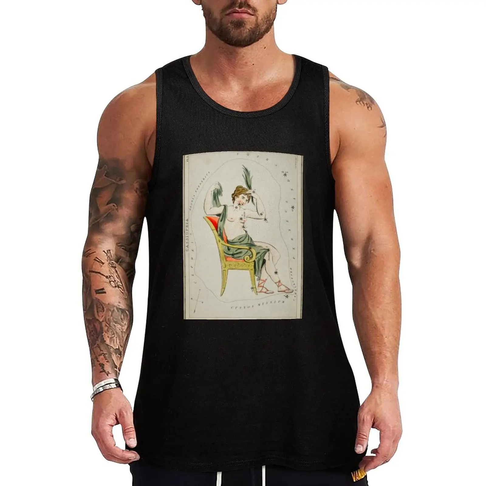 Cassiopeia Sidney Hall Tank Top t shirts Male vest