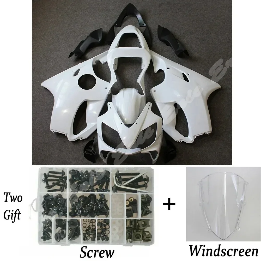 Motorcycle Unpainted Injection Body Work Race Fairing Set Kit For Honda CBR600 2001-2003 F4i