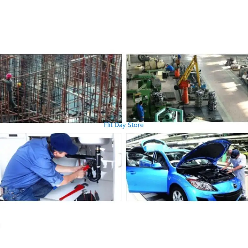 

F92C 5 Pcs/Set S-Shape Wrench Set 10mm to 19mm S-Style Wrench Set Double 12 Point Bolt Ends for Auto Repair Shop DIY