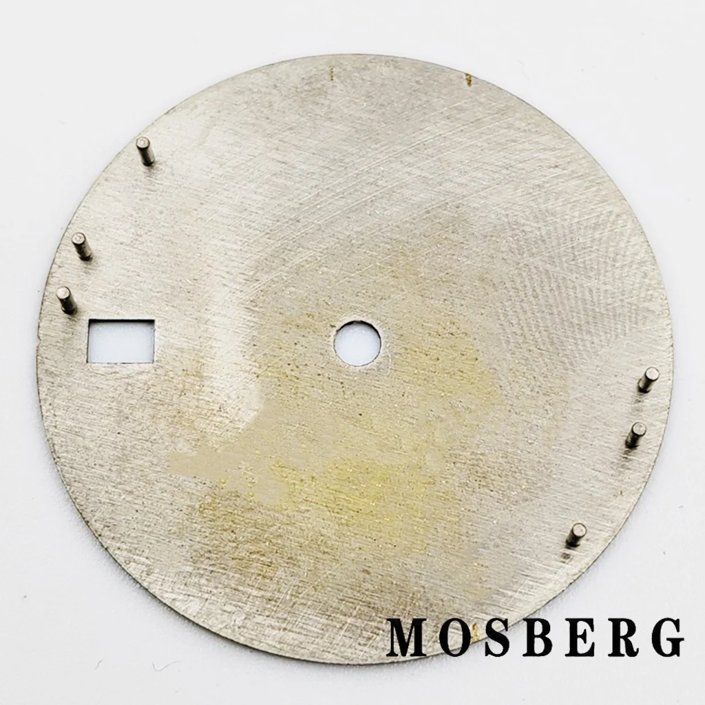 قرص ساعة 28.5 ملم لـ NH35 NH35A مع نافذة التاريخ وجوه ساعة مضيئة تناسب الساعة 3.0 3.8 حركة أوتوماتيكية