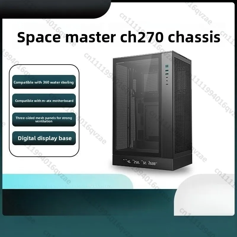 CH270 Chassis Desktop Computer Supports Water Cooling 360 Water Cooling/air Cooling Cooling/digital Display Base