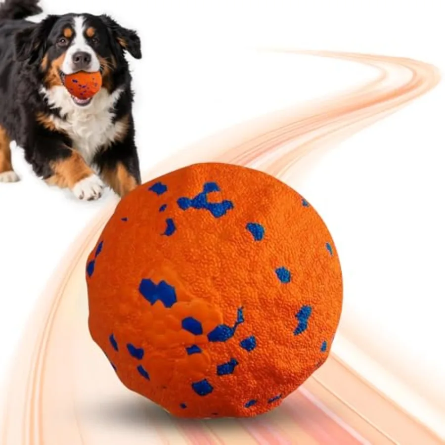 

Умный интерактивный мяч для собак, интерактивные игрушки для средних и крупных собак, чтобы они не сидели бездельно, материал E-TPU, водонепроницаемость IP54, автоматический.