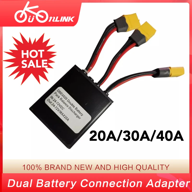 Ebike Dual Battery Decharge Converter Aansluitadapter Switcher Evenwichtige ontlading (TOLL MOS / Aluminium substraat PCB)