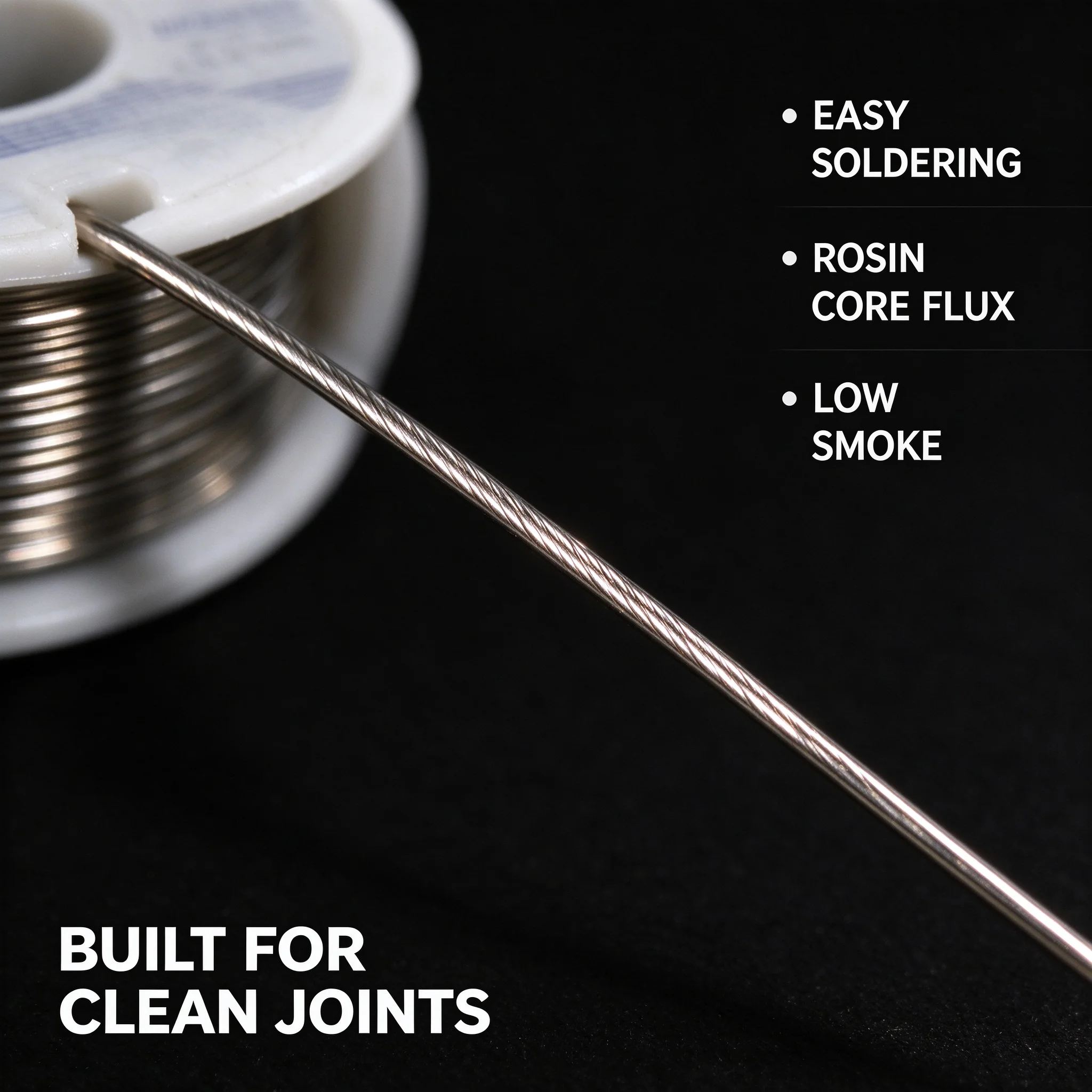 HZOMFEQBF solder wire 20g/30g/50g/100g, suitable for PCB, mobile phone maintenance DIY、 Easy to use solder wire for electronic s