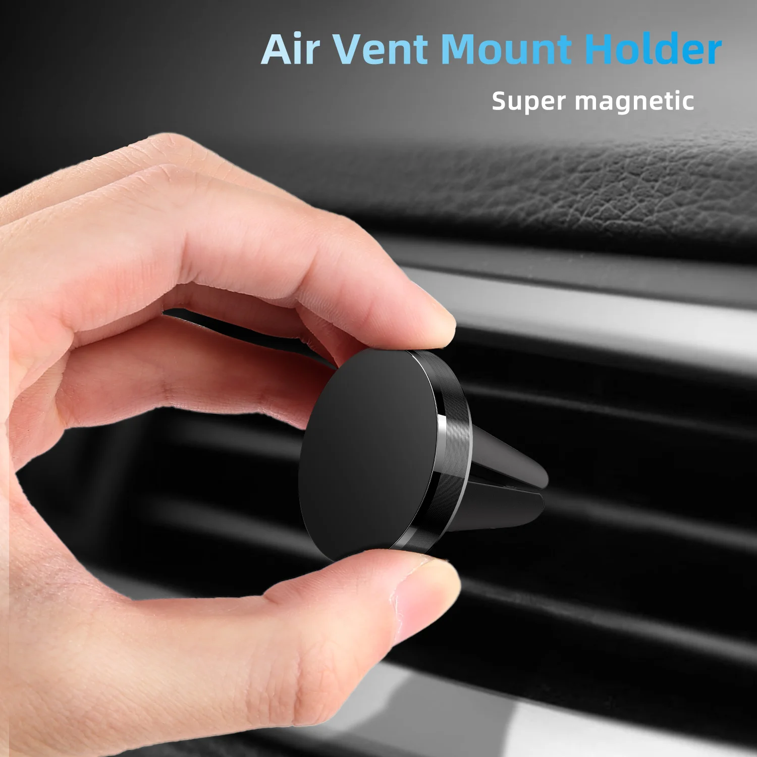 Mini Magnetic Phone Holder for Redmi Note 8 Huawei in Car GPS Air Vent Mount Magnet Stand Car Phone Holder for iPhone 11 12