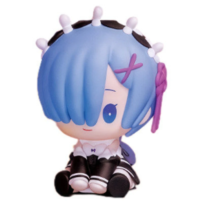 Genuine Bushiroad Re:ZERO -Starting Life in Another World- Emilia Blind Box Ram Anime Figure Rem Mystery Box Model Ornament Gift view 3