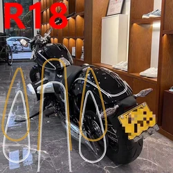 For BMW R18 Motorcycle Sticker Waterproof Gas Fuel Oil Tank Pad Protector Cover Decals Case