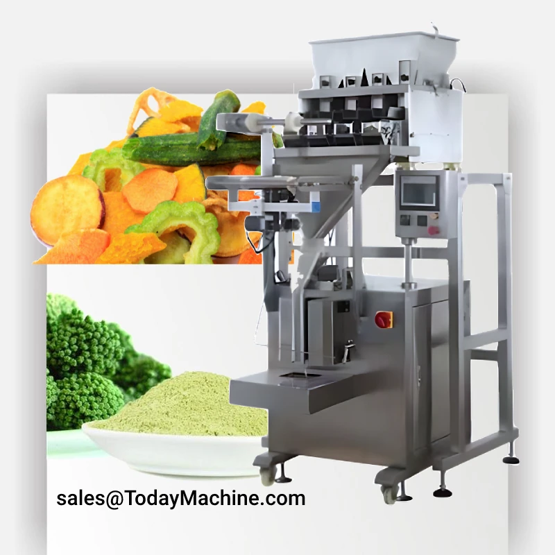 Two Four Six Head Filler For Granule Beans 1-10KG 5L Hopper Filling Machine Linear Weigher