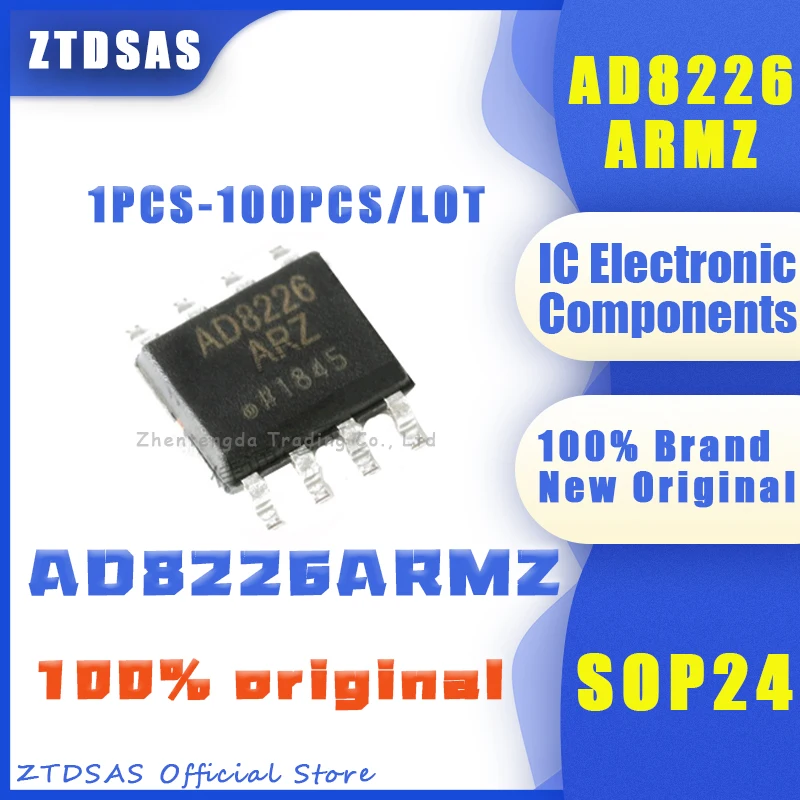 1-10PCS AD8226ARMZ AD8226ARM AD8226 Y18 MSOP8 New original