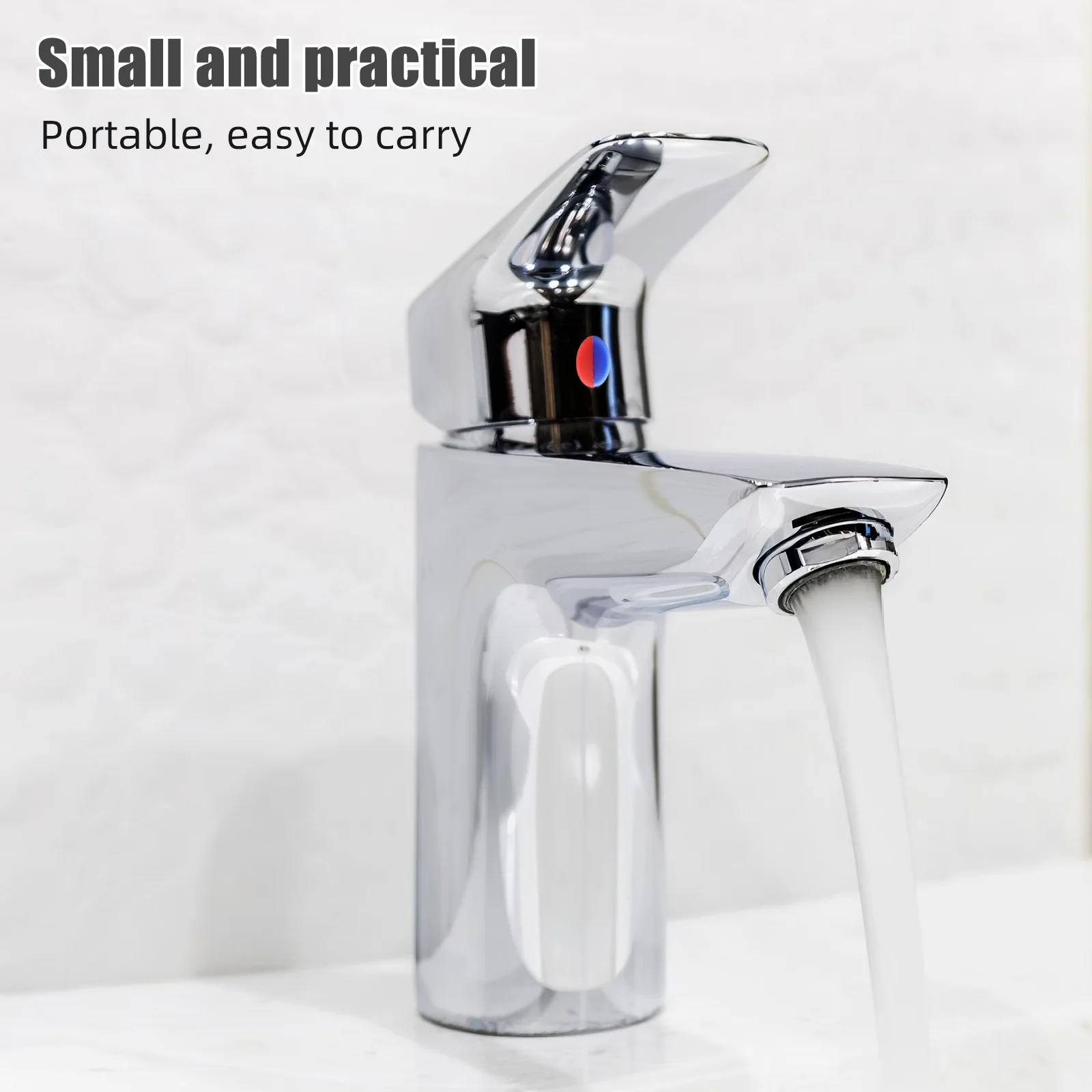 

40Pcs Hot Cold Water Faucet Handle Index Buttons Red Blue Hot Cold Indicator Signs for 6.7mm Hole Kitchen Bathroom Faucet