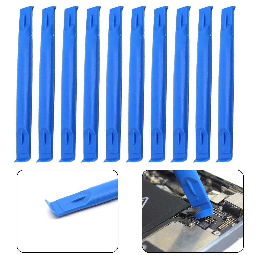 10 sztuk 83mm jasnoniebieskie plastikowe narzędzie do otwierania krzyż łom DIY Spudger cylindryczne do laptopa PSP naprawa narzędzie do demontażu
