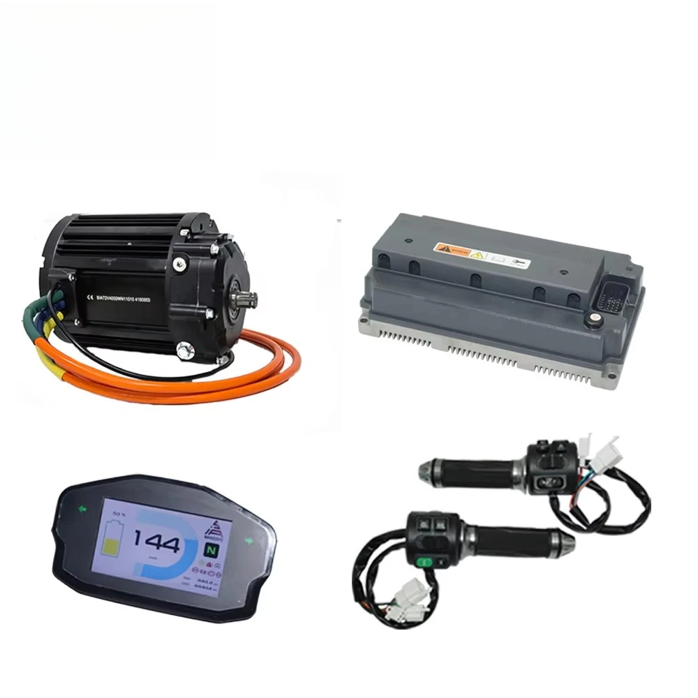 

QS MOTOR 138 4000W V3 7500W Max Continuous 72V Mid Drive Motor DKD Display Fardriver ND72680 Controller Electric Scooter